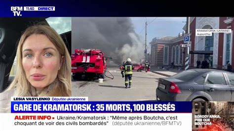 Attaque Sur La Gare De Kramatorsk En Ukraine Les Soldats Russes N Ont