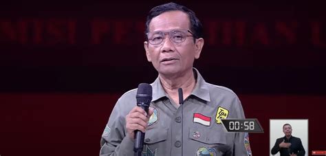 Debat Cawapres Kedua Mahfud Md Memimpin Dengan Nilai Nilai Al Quran