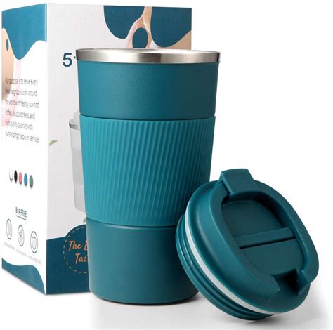 Bhaguji Coffee Tumbler Ml Insulated Stainless Steel Coffee Tumbler For Hot Cold Drinks
