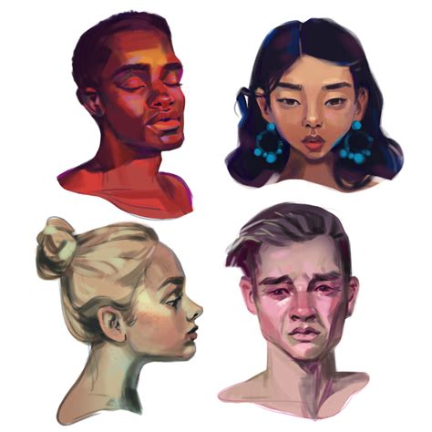 artstation portraits  people