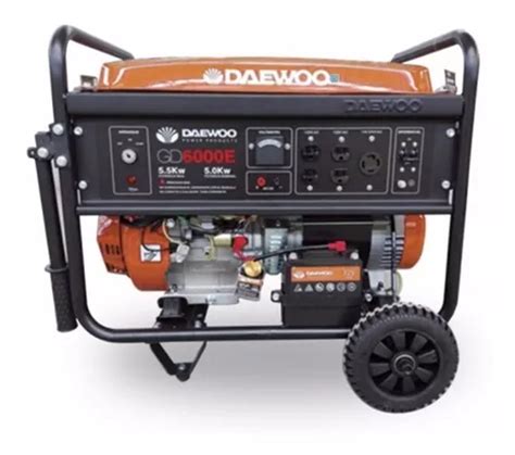 Grupo Electrogeno Generador Electrico Daewoo Gd E Kva Mercadolibre