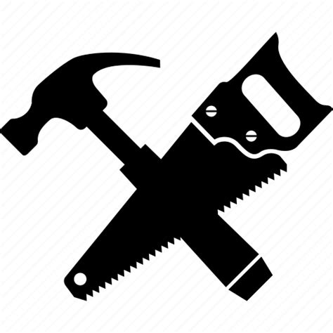 Builder Carpenter Construction Joiner Repair Tools Work Icon