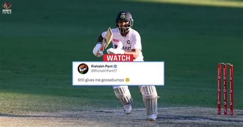 Ind Vs Aus Gabba Test 2020 21 Rishabh Pant Gabba Test