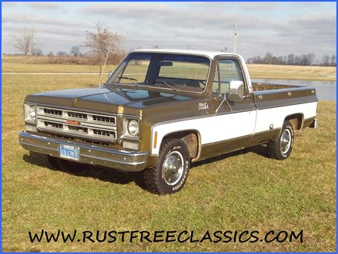 Gmc1975 C15 High Sierra Lb 2wd Dark Gold White