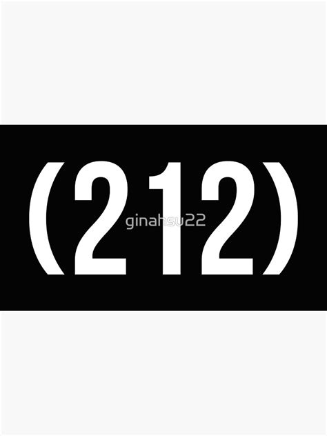 212 Sticker By Ginahsu22 Redbubble