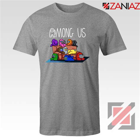 Among Us Couch Tshirt Buy Video Game Tee Shirts S 3xl Zaniazcom