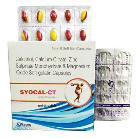 Syocal Ct Capsule At Best Price In Ambala Cantt Haryana Sycon