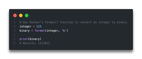 Python Int To Binary Convert Integer To Binary String • Datagy