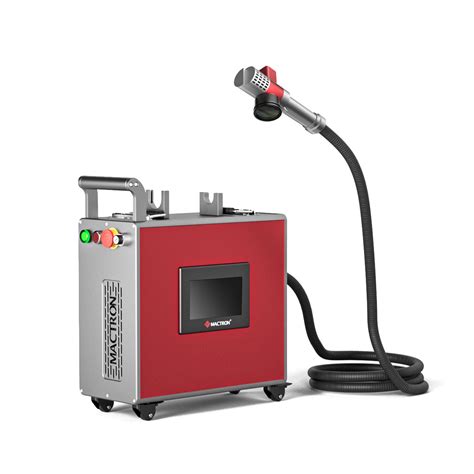 Portable Pulsed Fiber Laser Cleaning Machine Laser Rust Removal