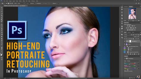 Portrait Retouch With Photoshop And Adobe Camera Raw Youtube