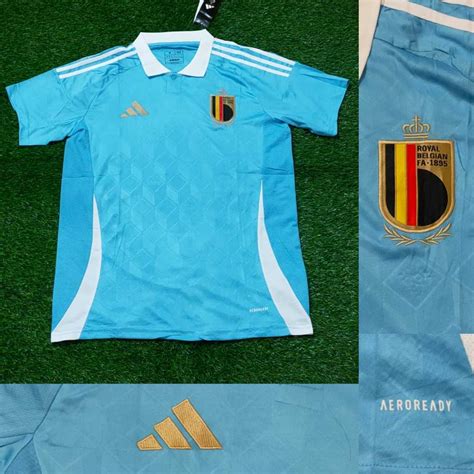 Jual JERSEY BELGIA AWAY EURO 2024 GRADE ORI Shopee Indonesia