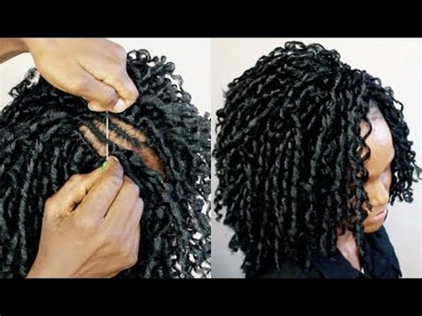 HOW TO EASY INSTALL CROCHET BRAIDS UNDER 4 YouTube