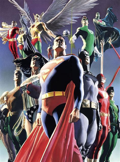 Alex Ross Batman Justice League Alex Ross Hd Phone Wallpaper Pxfuel