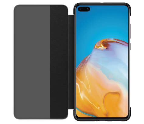 Huawei Smart View Flip Cover Do Huawei P40 Czarny Etui I Obudowy Na