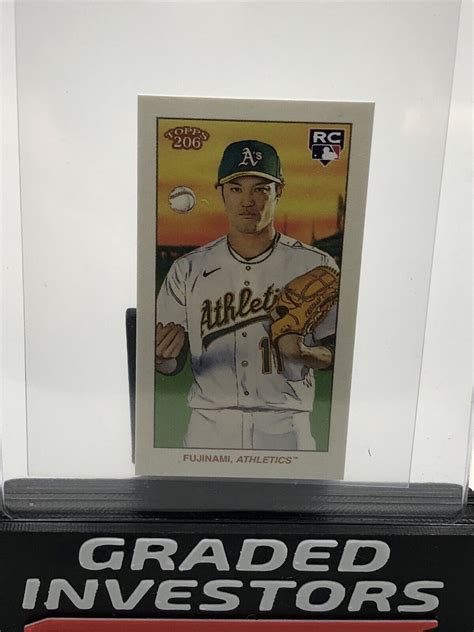 Topps T Shintaro Fujinami Rc Rookie Card Oakland Athletics