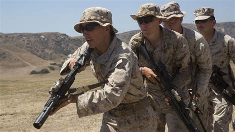 1st Battalion, 5th Marines, Conduct Urban Breaching at Demolition Range ...