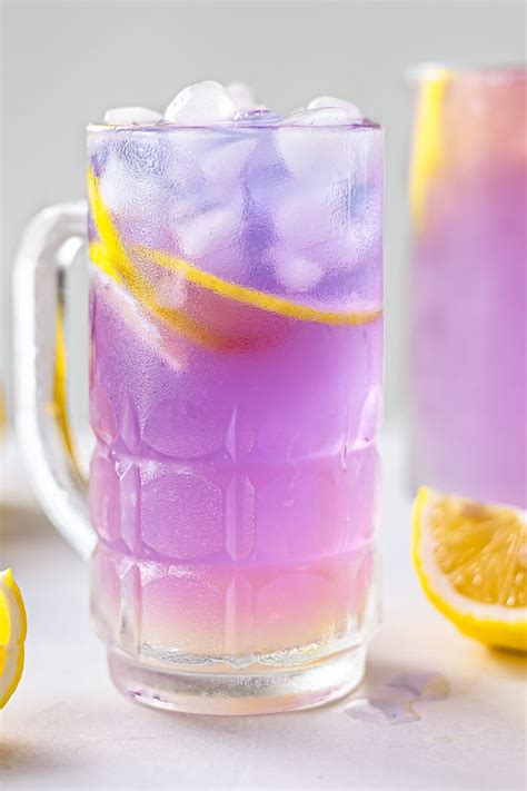 Butterfly Pea Lemonade Sugar Free Recipe Butterfly Pea Flower Tea