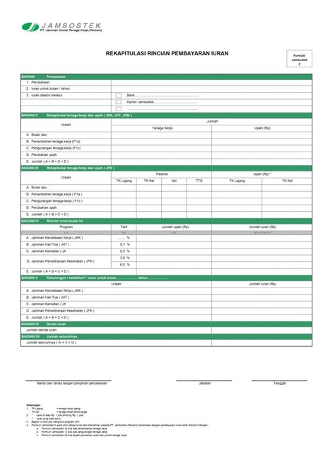 Detail Contoh Pengisian Formulir Bpjs Ketenagakerjaan Koleksi Nomer