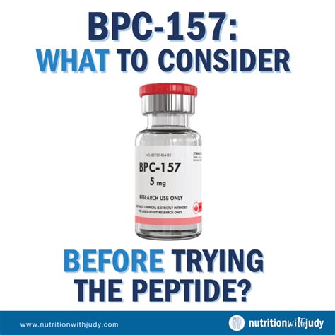 Bpc Peptide Nutrition With Judy Holistic Functional Wellness