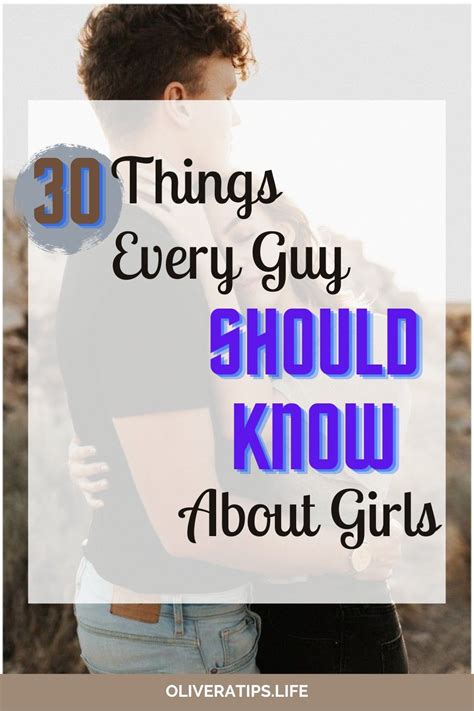 30 Things Every Guy Should Know About Girls Artofit