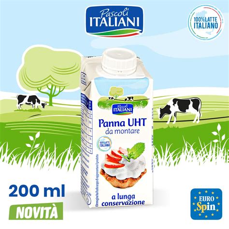 Panna UHT Da Montare A Lunga Conservazione 200 Ml Pascoli Italiani