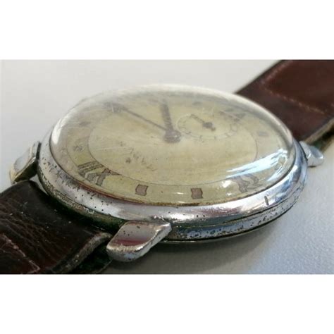 ANTICO OROLOGIO POLSO Marvin CHAMPAGNE Anni 40 MECCANICO Cal 565 WATCH