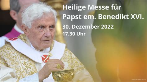 LIVE Heilige Messe für Papst em Benedikt XVI in der Lateranbasilika