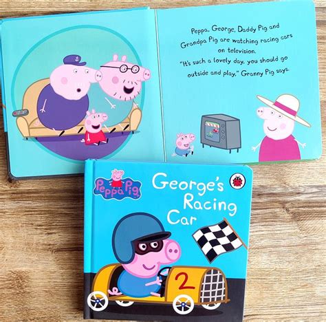 Peppa Pig: George's Racing Car by Ladybird : Booksetgo.com – BOOKSETGO