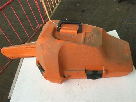 Stihl Chainsaw In Carry Case Model Ms250 Not Tested Sold As Is