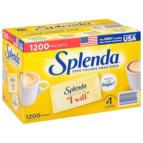 Buy Splenda No Calorie Sweetener Single Serve Packets Count