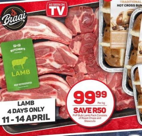 Pnp Lamb Pack Offer At Pick N Pay