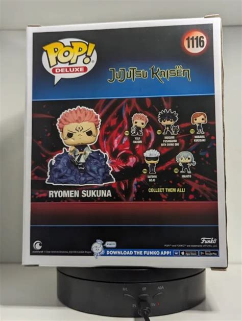 Funko Pop Jujutsu Kaisen Ryomen Sukuna On Throne Glow In The Dark