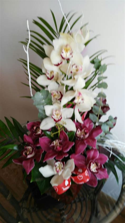 Composiciones de orquídeas para regalar en San Valentín