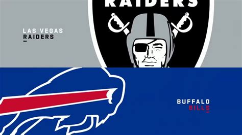 Las Vegas Raiders Vs Buffalo Bills Nfl Football Highlights Nfl