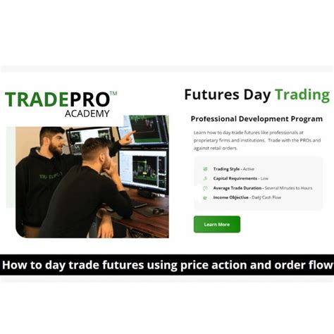 TRADEPRO ACADEMY Futures Day Trading and Order Flow Course 趋势跟踪之道