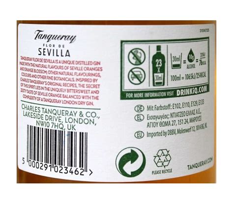 Ginebra Flor De Sevilla Tanqueray Cl