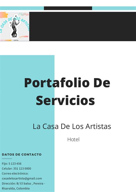 Calam O Portafolio De Servicios