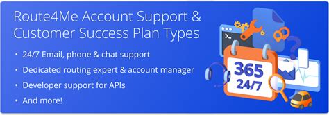 Route4me Account Support And Customer Success Plans