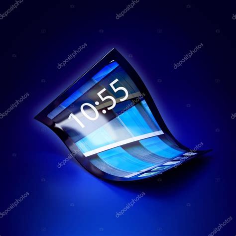 Phone with flexible screen — Stock Photo © egorovartem #63636163