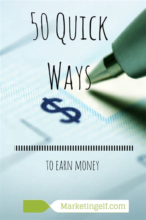 50 Quick Ways To Make Money Marketingelf