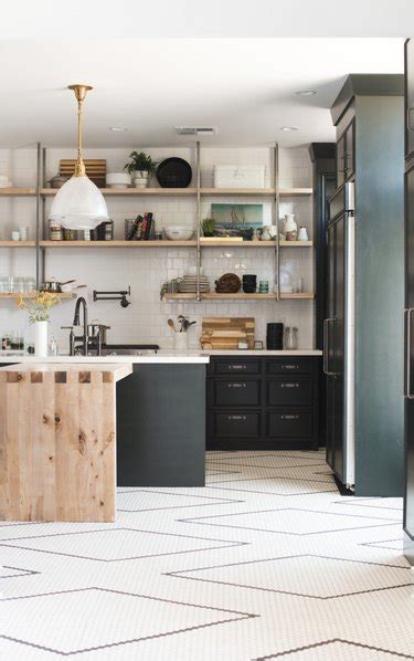 The 7 Prettiest Kitchen Floor Tile Ideas Weve Seen This Year So Far Hunker