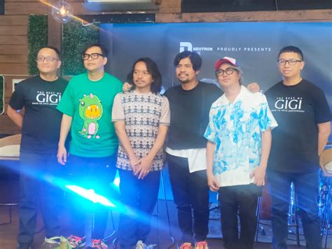 Gigi Gelar Tur Konser Di Lima Kota Jelang Perayaan Tahun Berkarya