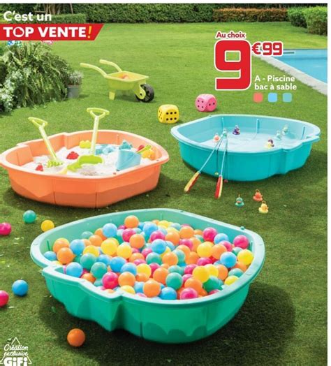 Promo Piscine Bac A Sable Chez Gifi