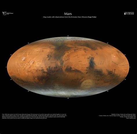 Color Composite Map — NYUAD's Mars Atlas: Explore Mars with the Hope Probe