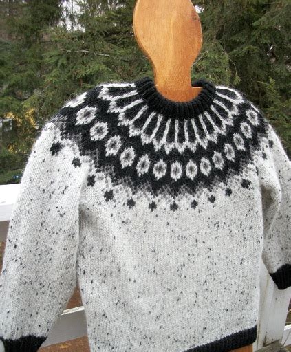 Icelandic Wool Pullover with Yoke Design | TLC Monadnock Mercantile