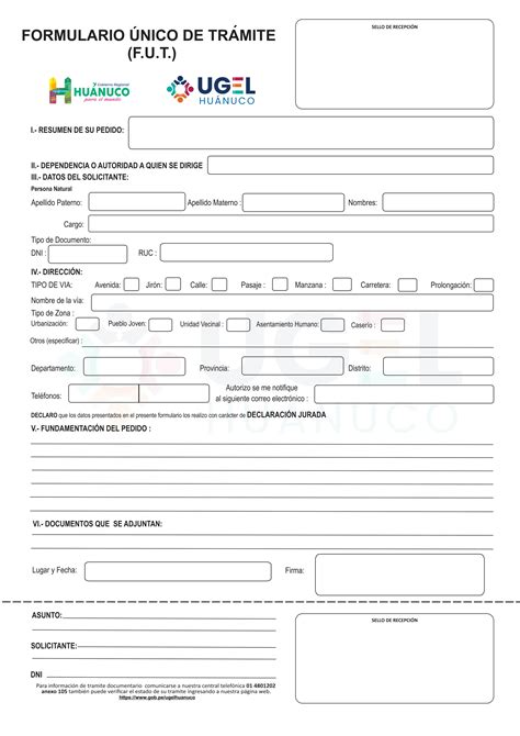 FUT Y ANEXOS DE CONTRATO Pdf