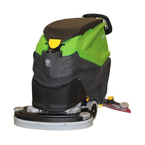 Ipc Eagle Ct71 Traction Drive Automatic Floor Scrubber W Pad Drivers 24 Or 28 Options