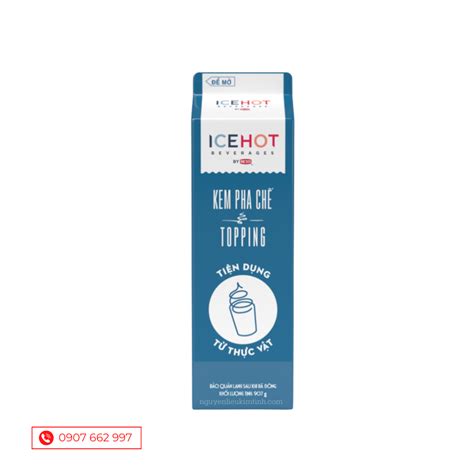 Kem Pha Ch Topping Gr Richs On Top Ice Hot Nguy N Li U Pha Ch Kim Tinh