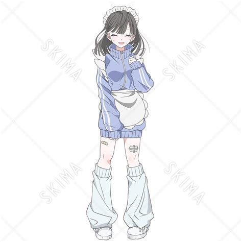 ジャージメイドの女の子 Skima（スキマ）