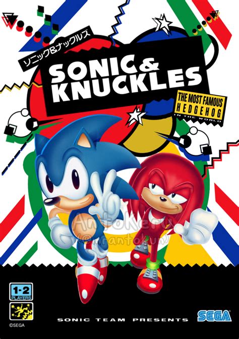 Sonic & Knuckles Fan Cover by AntoKeru on Newgrounds